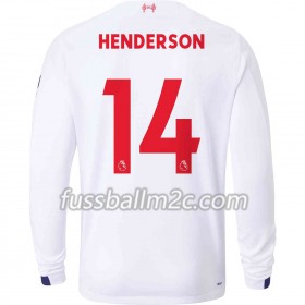 Fußballtrikots Liverpool Jordan Henderson 14 Auswärts Trikotsatz 2019-2020 Langarm